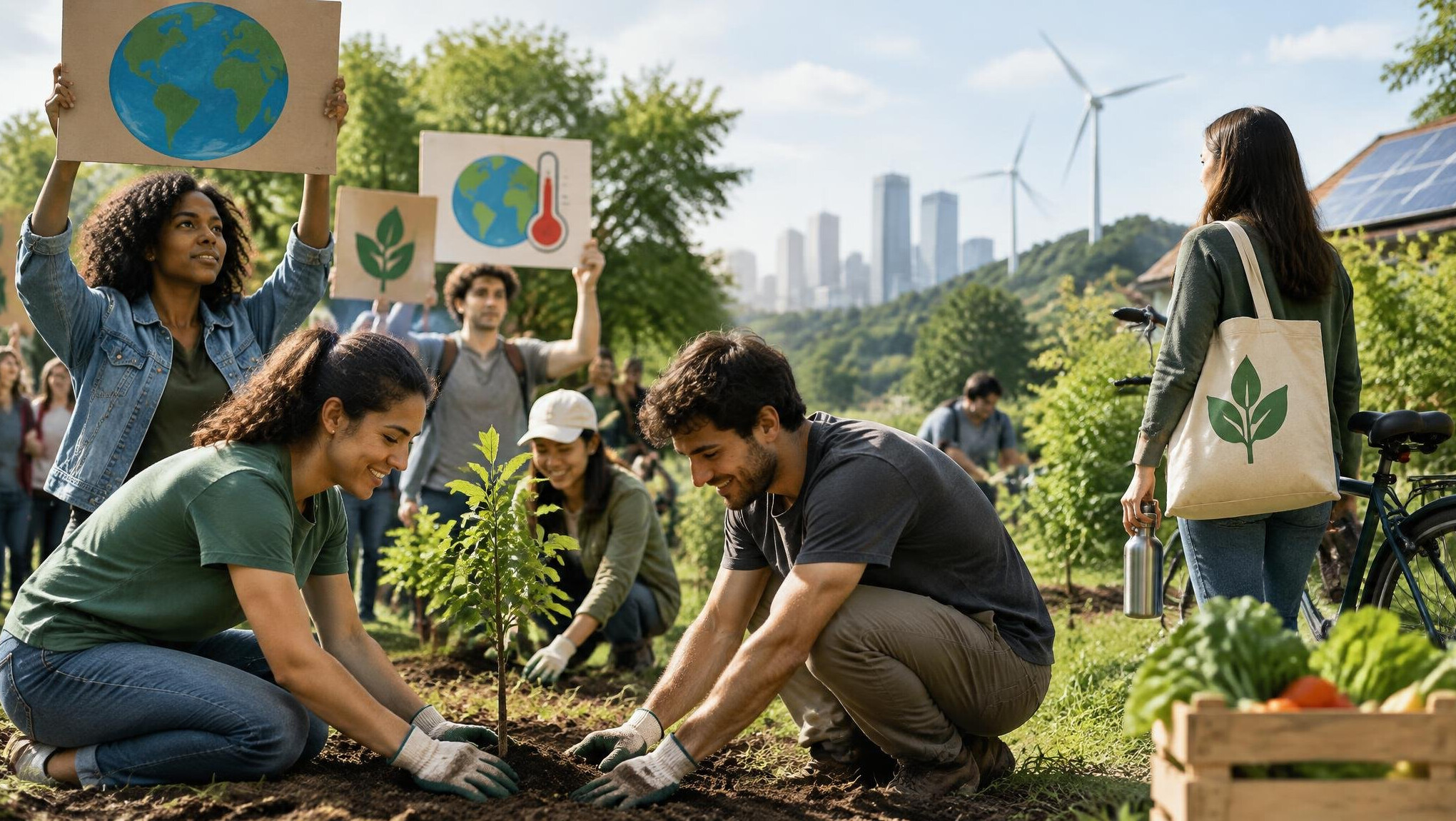 climate change protest